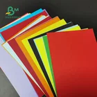 Paper Solid Black/ Red/ Blue/ Yellow Uncoated Colorful Bristol Paper Board Rames