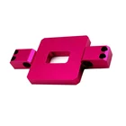 Red Red Anodized Aluminum Machining Part Rapid Prototype Manufacturing Making