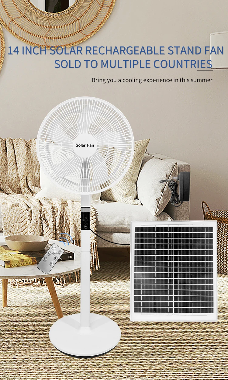 Model Solar Fan, 45W(0.06hp), Plastic - detail 4