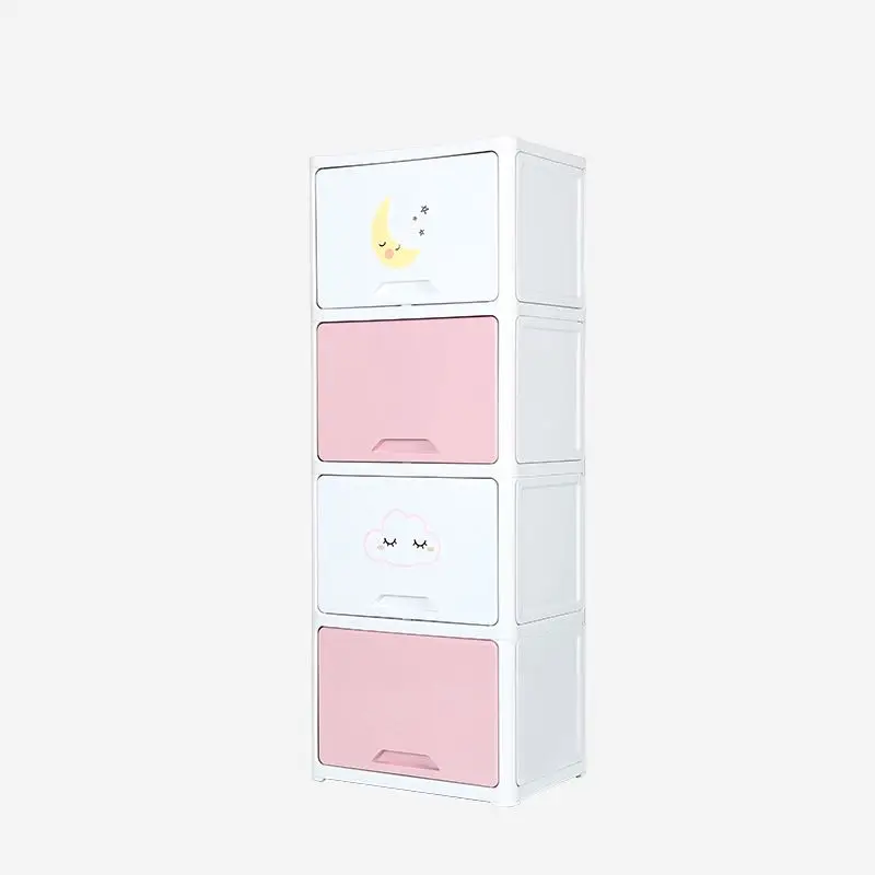 Manufacturer classical layers and plastic drawers storage furniture storage wardrobe cabinet