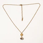 Necklace Wholesale 2021 Hot Sale New Style Channel Pendant Crystal Necklace