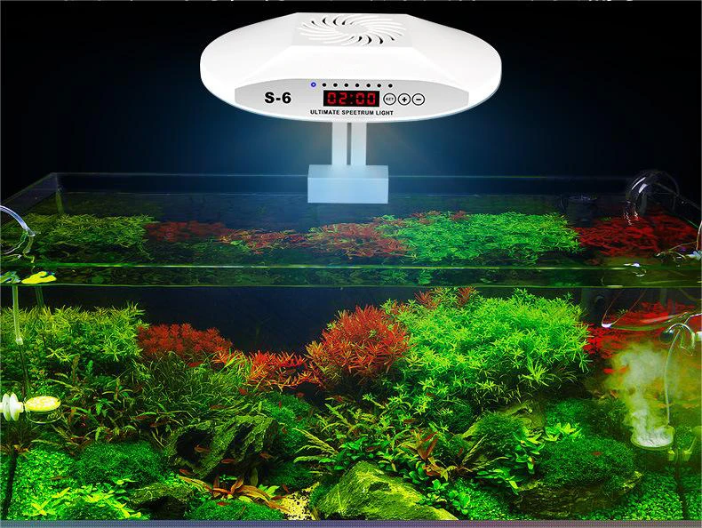 Full Spectrum Wrgb Wifi Marine Nano Fish Tank Led Aquarium Light 9