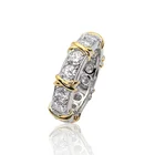 Engagement Rings Eternity Band Rings Setling Silver Engagement Rings Eternity Moissanite Band Rings