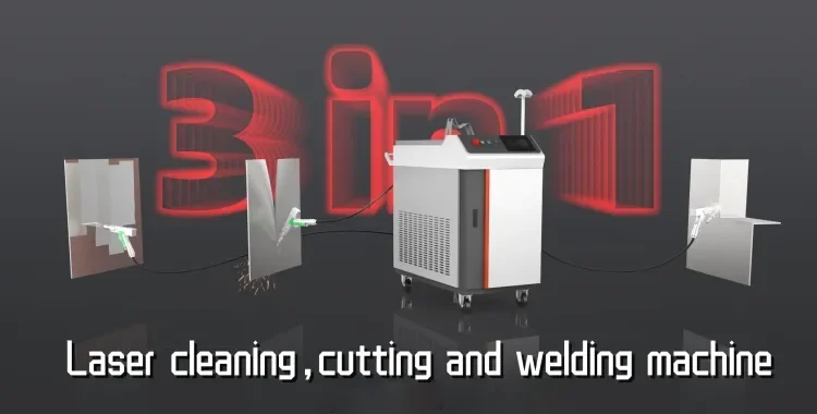 Factory Direct Sales 3 In1 Laser Welding Machine1500w Handheld Laser Welding Machine Water Cooling for Cabinets Stainless Steel