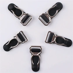 New Design Gourd Button High Quality Sexy Underwear Garter Buckle Adjusting Alloy Metal Suspender Garter Clips