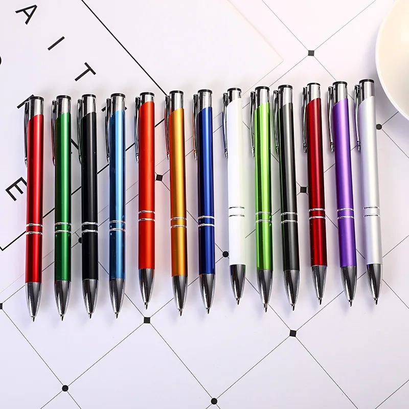 Metal Aluminium Promotional Novelty Touch customized pen Ball Point Pen Ballpoint pens