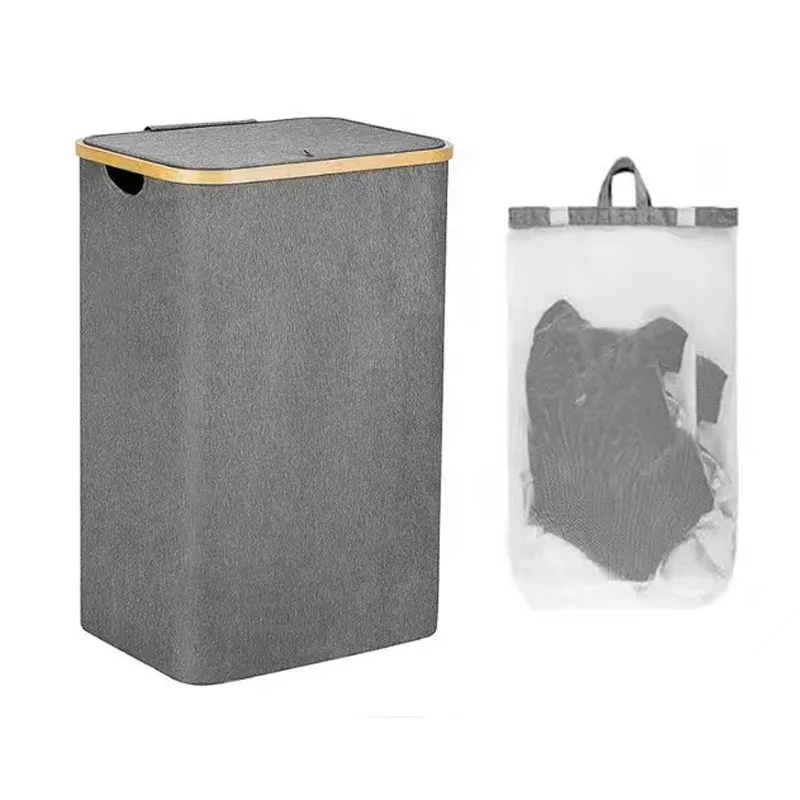 Laundry storage basket foldable cloth bag laundry package bags heavy duty laundry bags for clothes