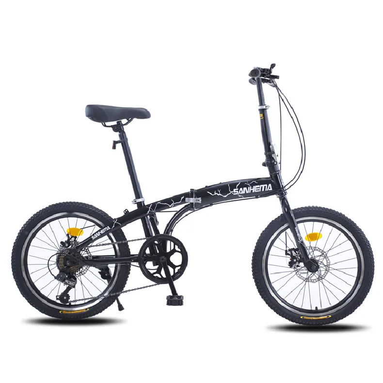 folding bike with internal gear hub