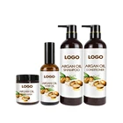 Wholesale Private Label Vegan Natural Organic Argan Oil Hair Care Moisturizing Shampoo And Conditioner Set