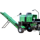 Harutac 20ton Wood Processor Firewood Processor With Hydraulic Log Splitter