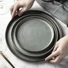 Plates Italain Restaurant Dishes Porcelain Ceramic Set Of Plates