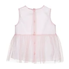 Girl And 2021 New Fashion Baby Girl 2 Pieces T-shirt Cotton Tank Top And Tulle T-shirt For Children Girl