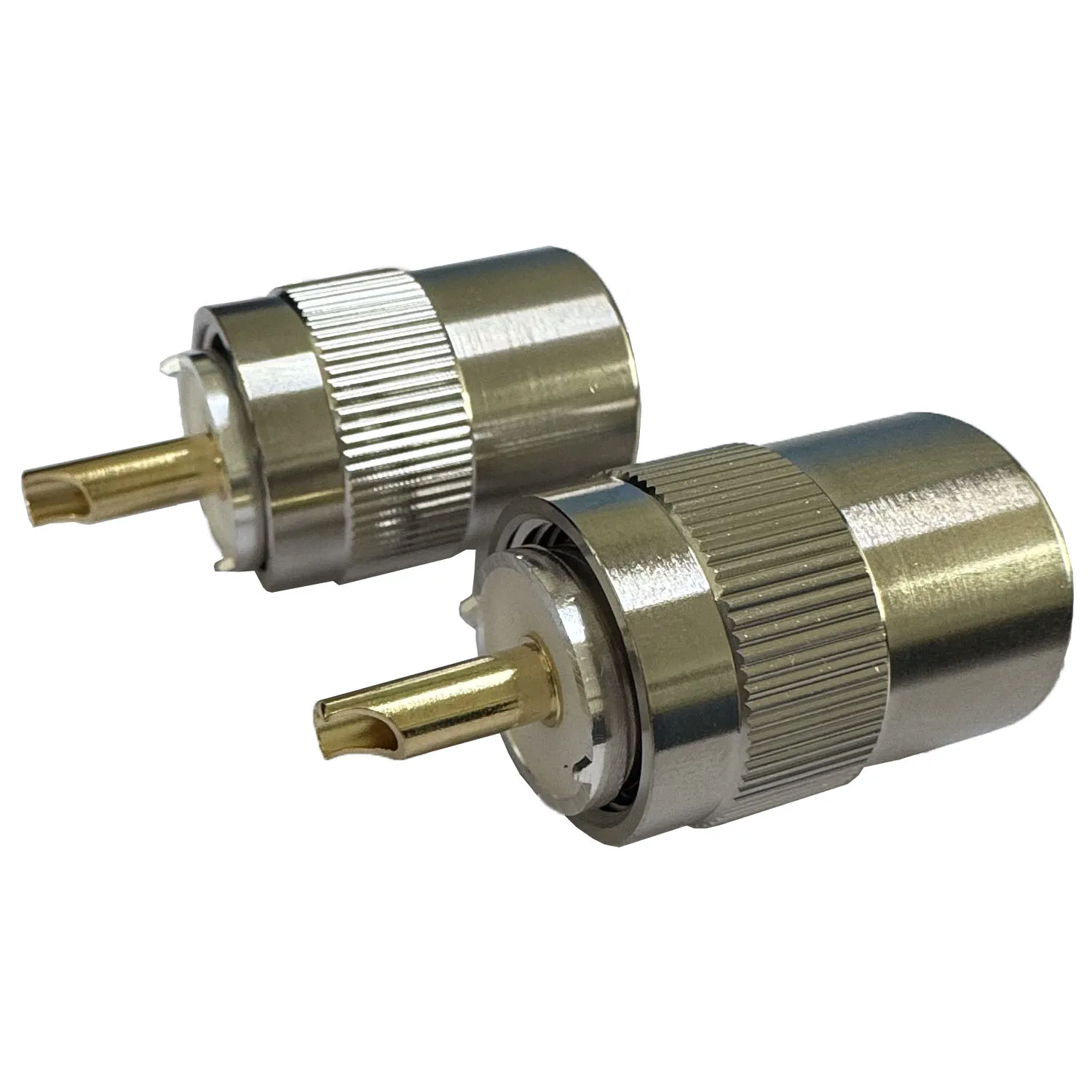 Hot Selling UHF-J7 RF Coaxial Connector Brass Male Head UHF Connector for RG8 Cable manufacture