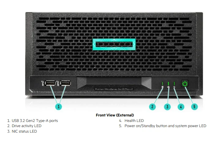 HPE ProLiant MicroServer Gen10 Plus V2 General Purpose Server in Stock