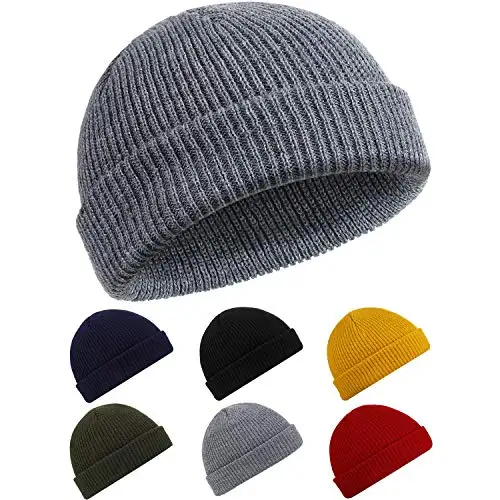 Men Women Knit Watch Cap Acrylic Winter 