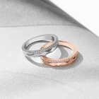 Rings Diamond Ring Classic Trendy Luxury Rings For Women Metal Diamond Engagement Rings Cubic Zirconia Ring 2021