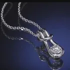 Jewelry Dubai Jewelry Crystals Luxury Geometric Platinum Plated White Zircon Necklace Wedding