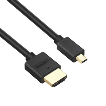 micro hdmi cable Low price HDMI A male to D male cable with Ethernet support 3D 4K micro hdmi cable 4k