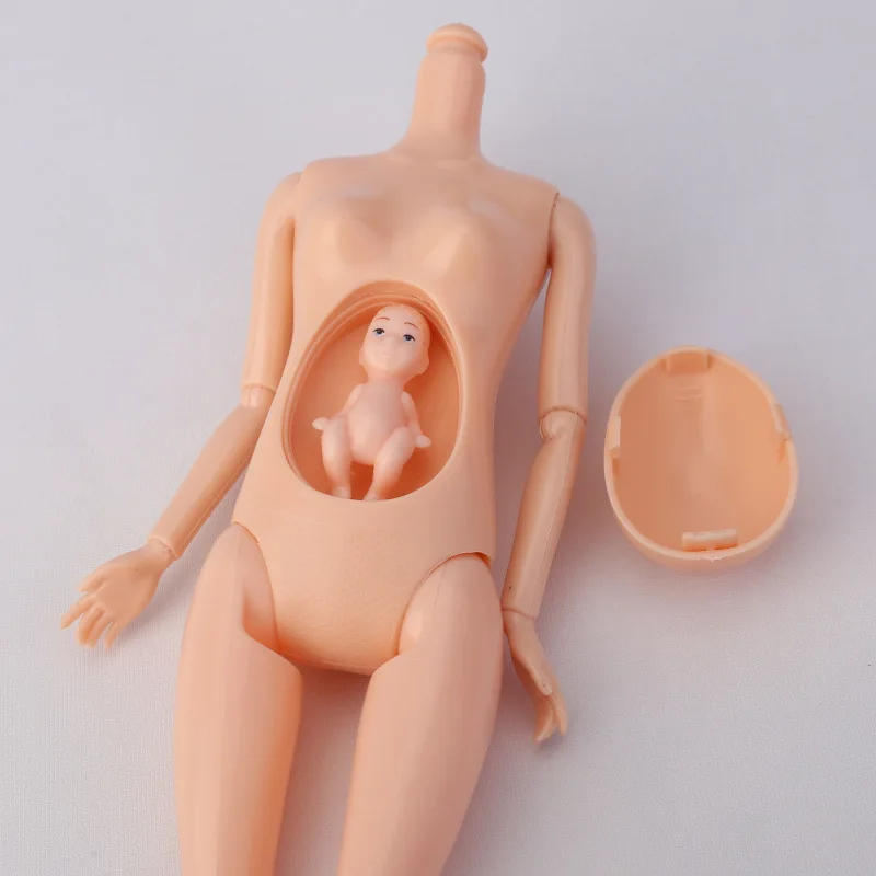 pregnant doll cartoon