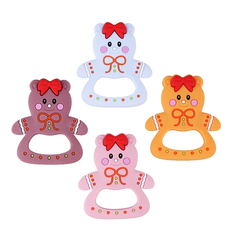 Wholesale Bpa Free Gingerbread Man Baby Silicone Teething Silicone Baby  Teether For Christmas Gift - Buy Silicone Pendant Teether,Baby Teether  Wholesale,Bpa Free Silicone Baby Teether Product on Alibaba.com