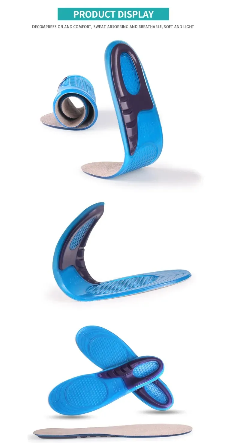 Silicone Gel Insoles Arch Support Orthopedic Pads Silicone Gel Insoles Arch Support Orthopedic Pads