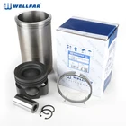 Engine Piston - Cylinder Engine Liner D13 Engine Parts Cylinder Liner Kit Piston Ring And Piston 131mm For Volvo