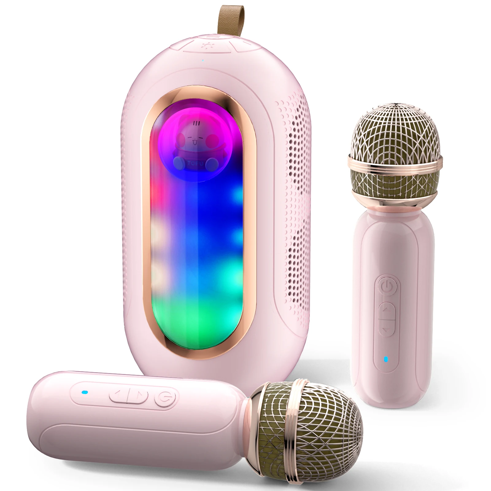 ICARER FAMILY High Quality Portable Wireless Speaker Rechargeable Waterproof Stereo Karaoke Speaker