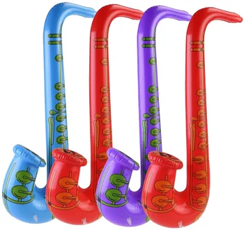 hot sale inflatable Multi-Color saxophones perfect for karaoke nights