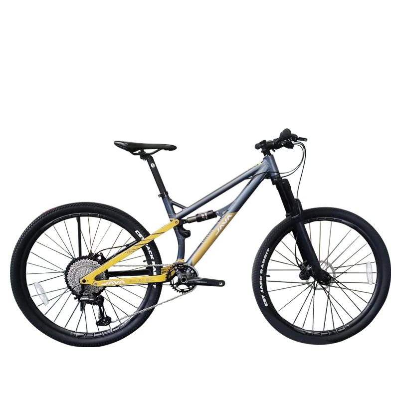 downhill dual suspension mountain bike