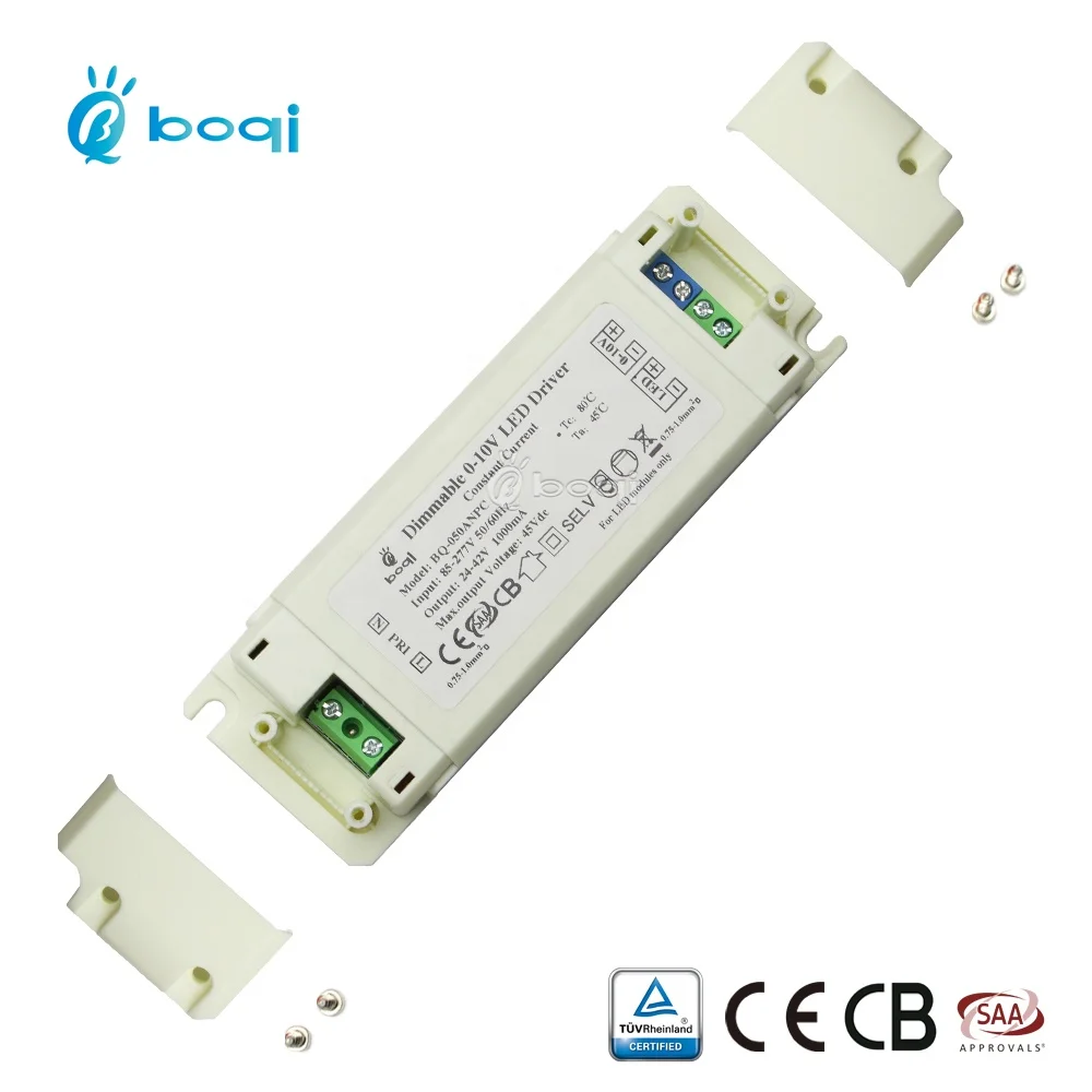 Factory price Constant current 1000mA 0-10V dimmable 42w 30w led driver AU EU standard