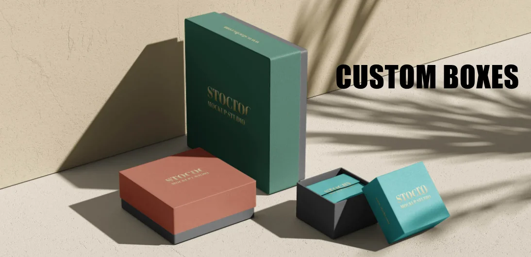 Custom Logo Luxury Cosmetic Paper Boxes Foldable Gift Box Packaging