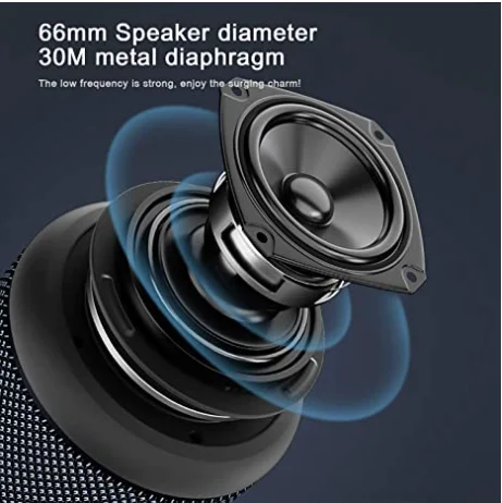 Kingstar Ipx4 Waterproof Outdoor Portable Mini Bluetooth Speaker Stereo ...