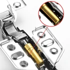 Hydraulic Hinge Hinge Hydraulic Hidden Cabinet Hinge Self-closing Cabinet Furniture Hardware Hinge