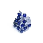 Cut Sapphire Factory Wholesale Professional Manufacture Cheap Cut Natural Sapphire Ring