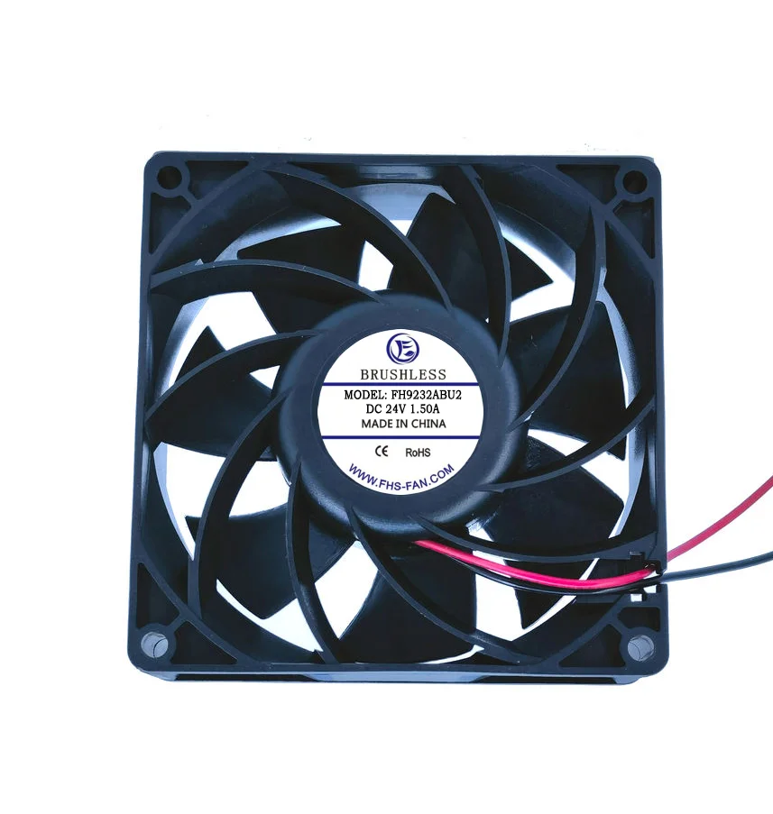 Axial Flow Fan, 92x92x32, 12v, 9238, 48v - detail 2