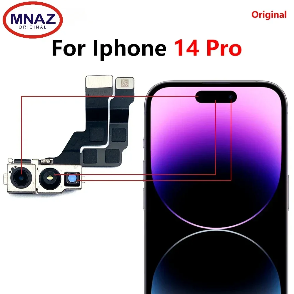 Original For Iphone 13 13 14 14 Pro Max Mini Front Facing Camera ...
