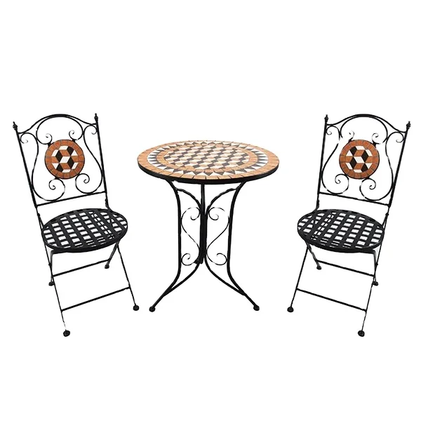 bunnings mosaic table and chairs