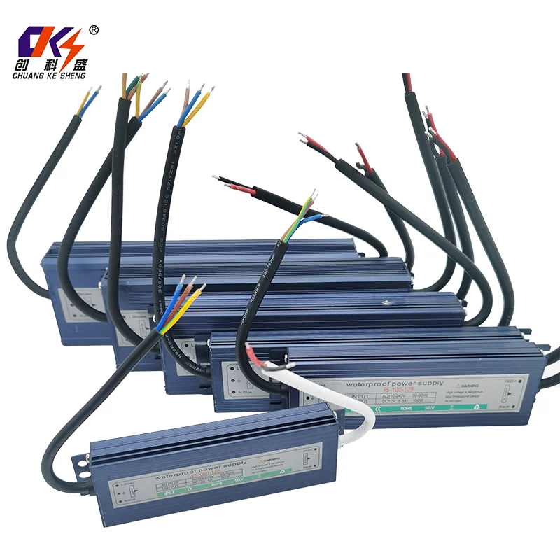 product cks 12v5a 60w ip67 power supply 60w led waterproof transformer for outdoor light box underwater light-11