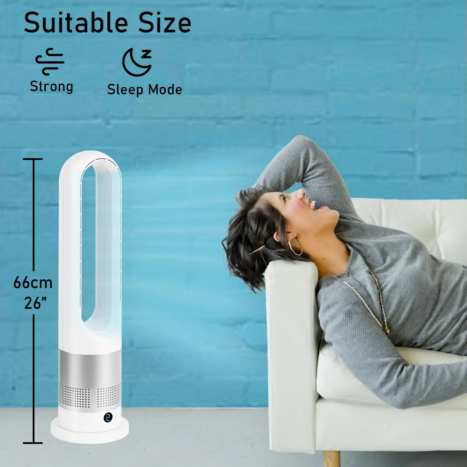 Bladeless Fan, 1200W, 110-240V - detail 6