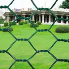 Galvanized And Pvc Coated Hexagonal Wire Netting / Poultry Farm Netting / Chicken Wire Mesh
