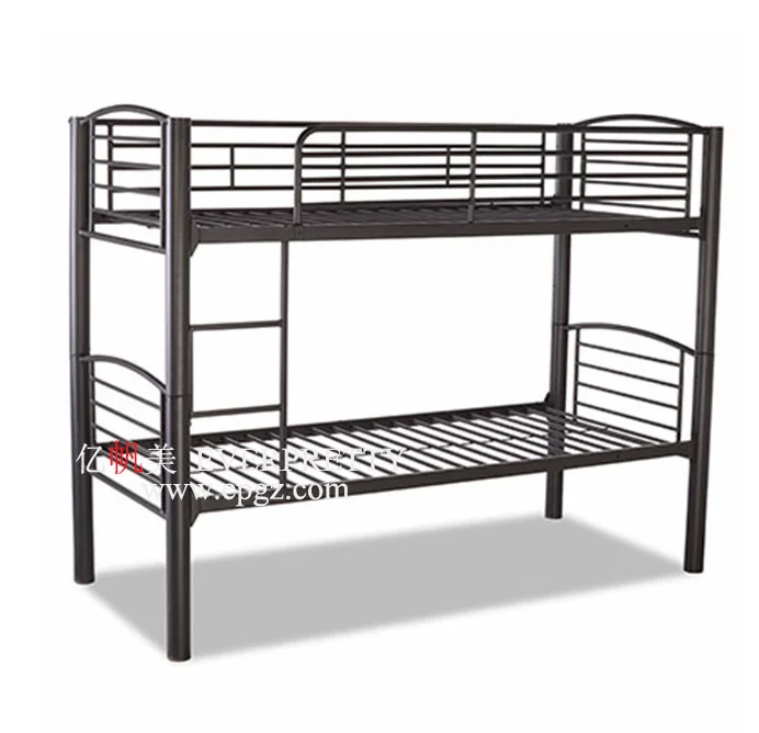 Retro Queen Size Double Decker Metal Bed Supplier Malaysia Hostel