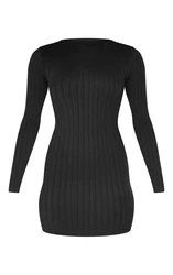 micro cotton short sleeve solid mini bodycon solid halter neck sweater summer knitted dresses knit ribbed maxi dress 2023