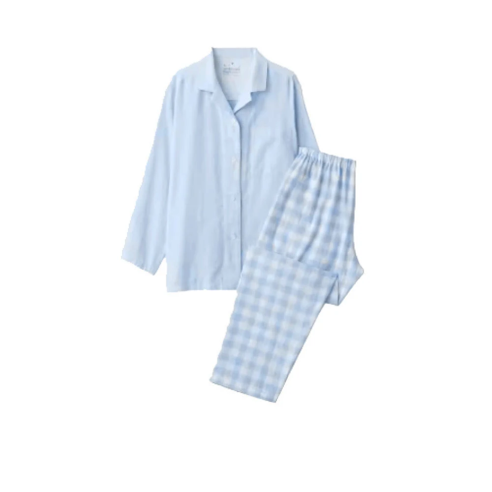 OEM Custom Plus Size 100% Silk Summer Lace Casual Women's Sleep Pajamas Set with Elastic Waist and Front Logo