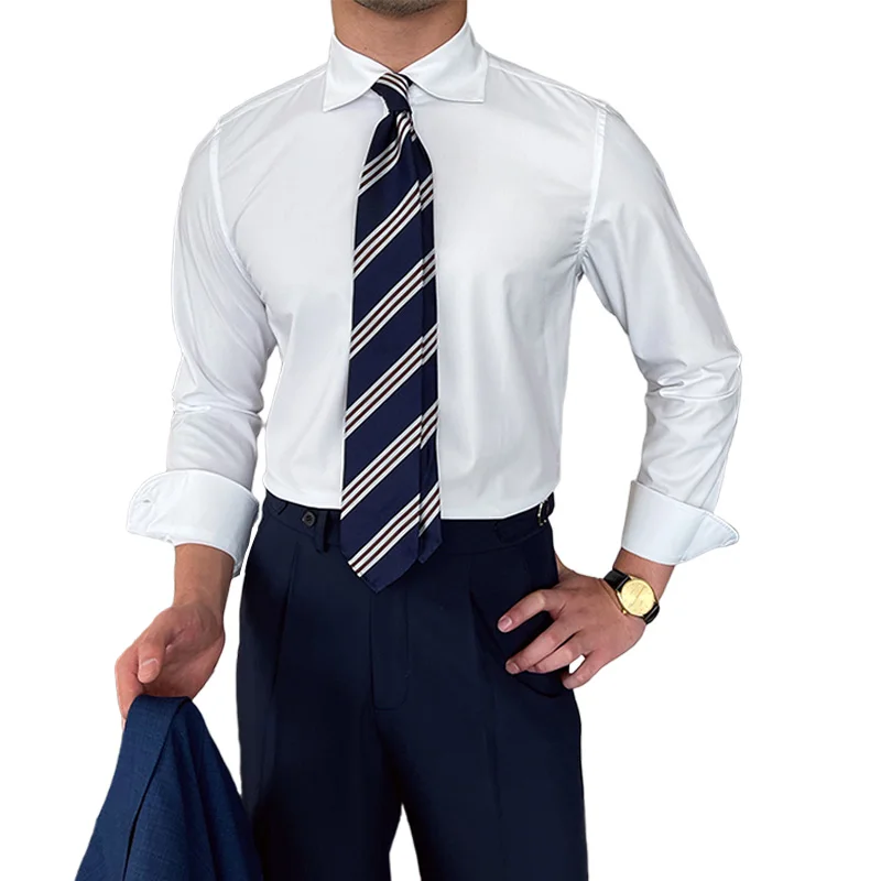 Casual Ironless Long Sleeved Shirt Uk 