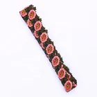 Saree Colorful Flower Design 3d Iron On Embroidery Saree Lace Trim