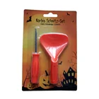 Party Halloween Party Decoration Gift Spoon And Saw Pumpkin Carving Kit
