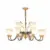 Modern European style living room bedroom chandelier fixture