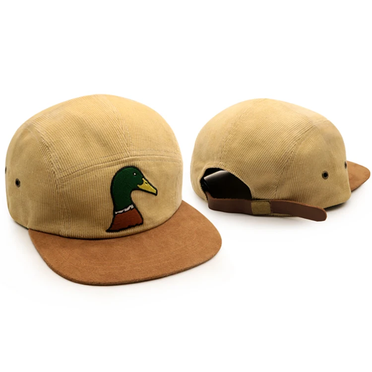 Visor Corduroy Snapback Hat Wholesale 
