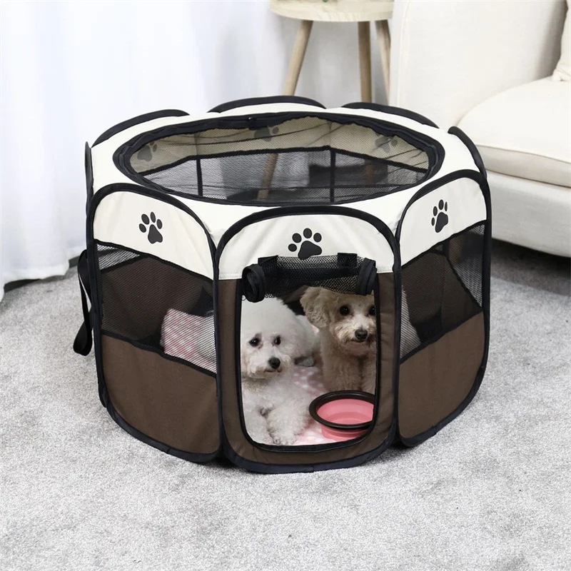 octagon dog crate