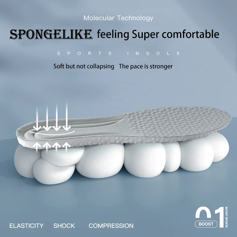 Sneaker Insoles Soft Comfort Shock Absorbing Pads Sneaker Insoles Soft Comfort Shock Absorbing Pads